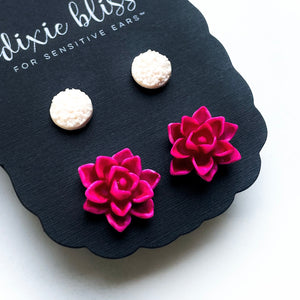 Dallia Duo Stud Earrings
